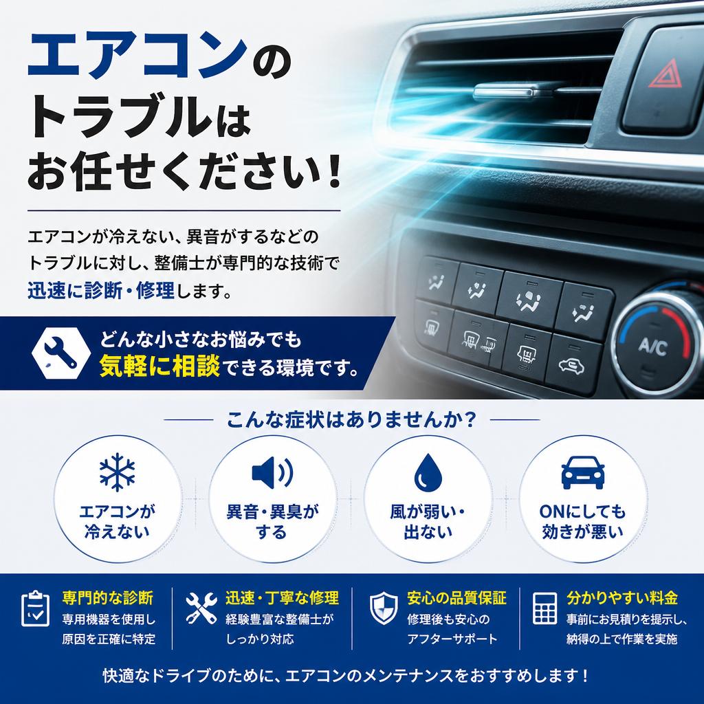 専門技術でエアコン問題を即解決！